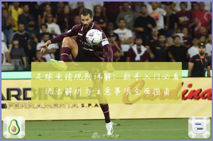 足球竞猜规则详解:新手入门必看,玩法解析与注意事项全面指南
